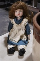 VINTAGE PORCELAIN CHILDS DOLL