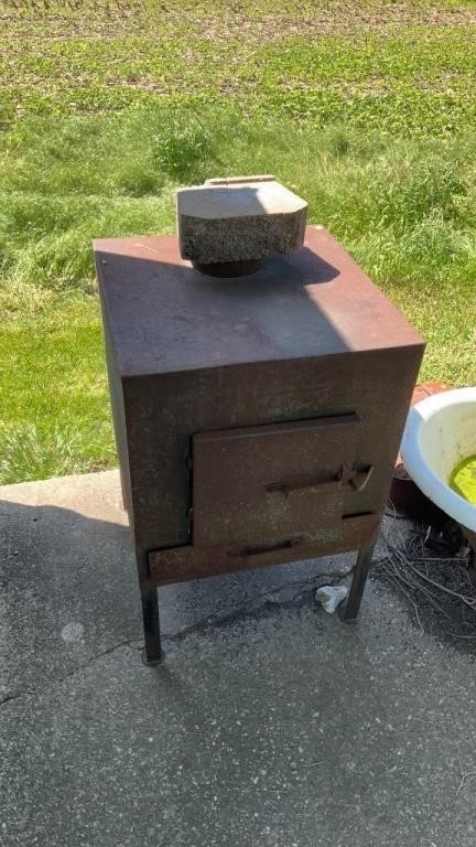 Metal stove