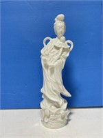 White Figurine 11 " Tall