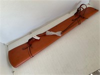 LEATHER RIFLE CASE CIRCLE Y BRAND