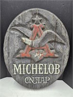 Vintage Advertsing Michelob Beer Sign 22"x28"