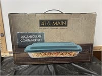 41 & Main Rectangular Container Set