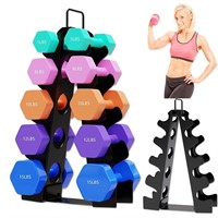 Weight Rack for Dumbbells  5 Tiers Compact A