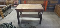 Antique Wooden table 42 inches L x 26 1/2 inches