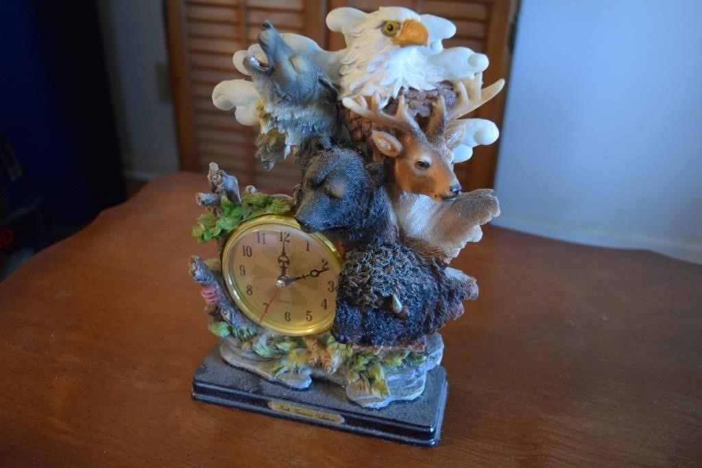 Wildlife Clock (North American Collection)