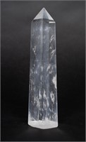 Large Rock Crystal Obelisk Sculpture