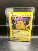 Vintage Pikachu Pokemon Card