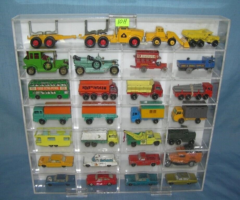 Collection of great early Matchbox collector cars