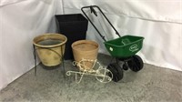 Scotts seed spreader & planters