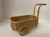 Vintage Basket Wagon/Decor