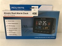 ACURITE ATOMIC DUAL ALARM CLOCK