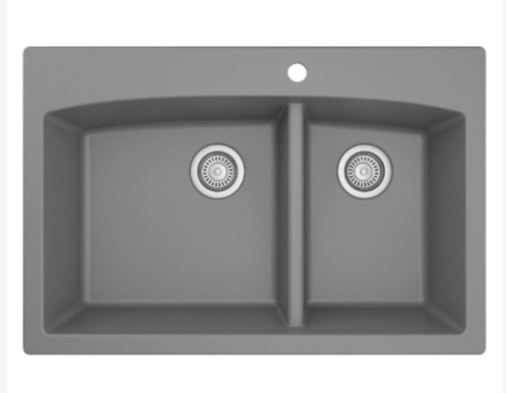Karman - (33" x 22") Kitchen Sink (In Box)