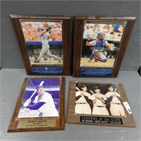 Mickey Mantle & Mike Piazza Picture Plaques