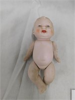 6" bisque jointed baby boy doll, Germany