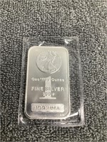 .999 1 Troy Ounce Silver Bar