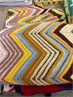 Crochet afghan