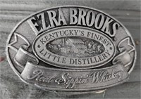 Ezra Brooks Belt Buckle