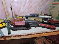 Vintage Metal Train Cars & Accessories