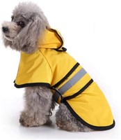 SUNTRADE Medium Pet Dog Cat Hooded Raincoat