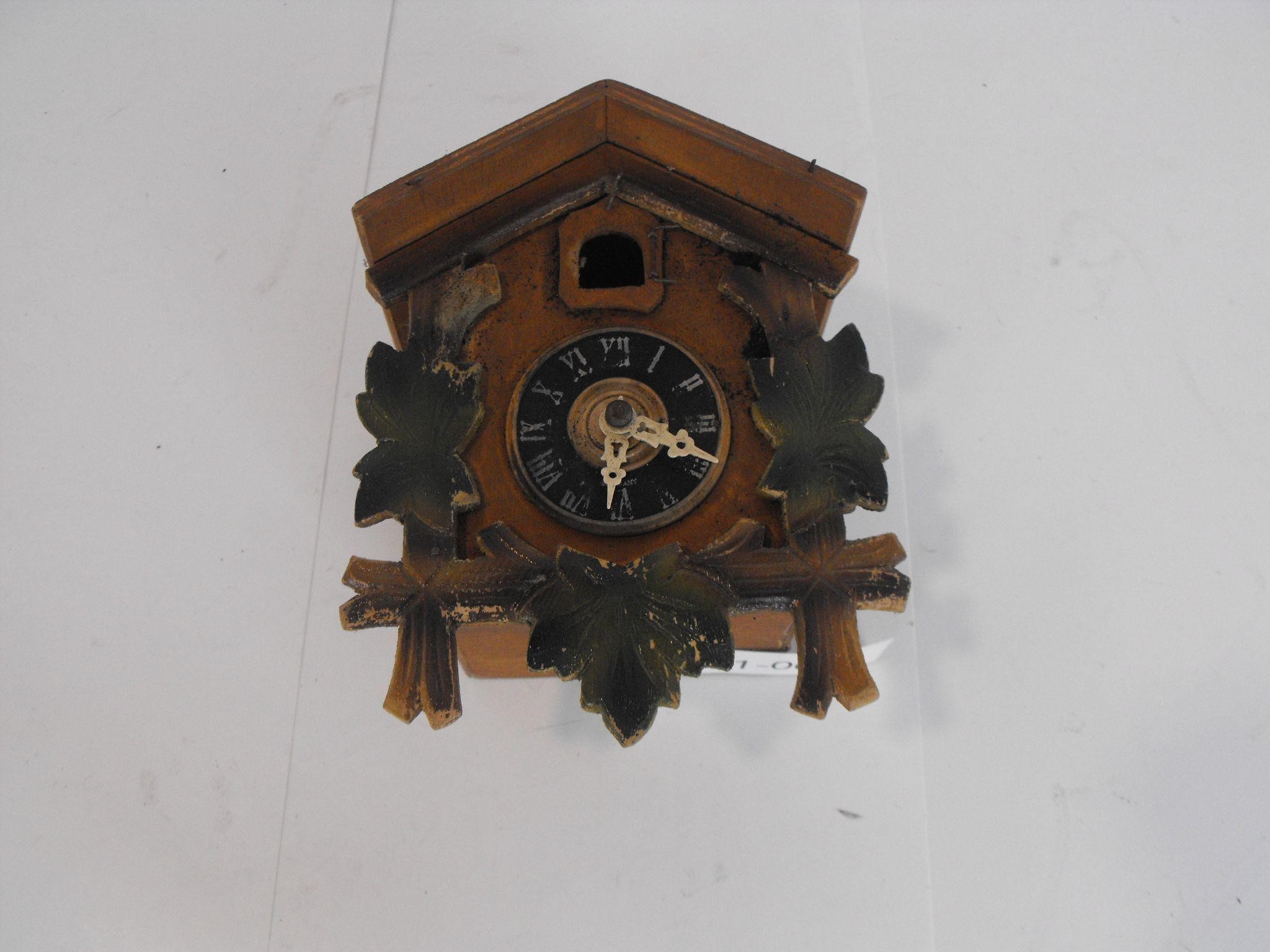 German Made Coo Coo Clock - For Parts