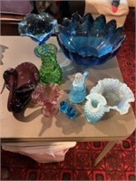 Fenton and other glassware
