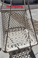Square Macrame Hanging Chair