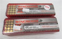 (200) Rounds of Winchester super X 22LR 40GR