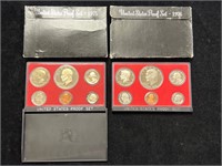 1975 & 1976 United States Proof Sets in Boxes