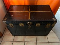 Vintage Storage Trunk with Key