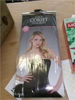 ADULT BLACK CORSET