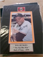 8X10 PHOTO "NO CERT" - WILLIE MAYS