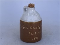 Bybee scratch jug Morgan County Festival 1977