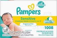 SEALED-Pampers Sensitive Baby Wipes 1008ct