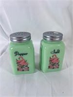 Jadeite Salt & Pepper Shaker