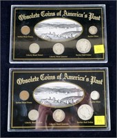 2- Obsolete coin sets with 90% silver