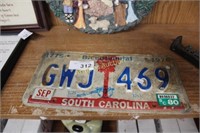 SC LICENSE TAG