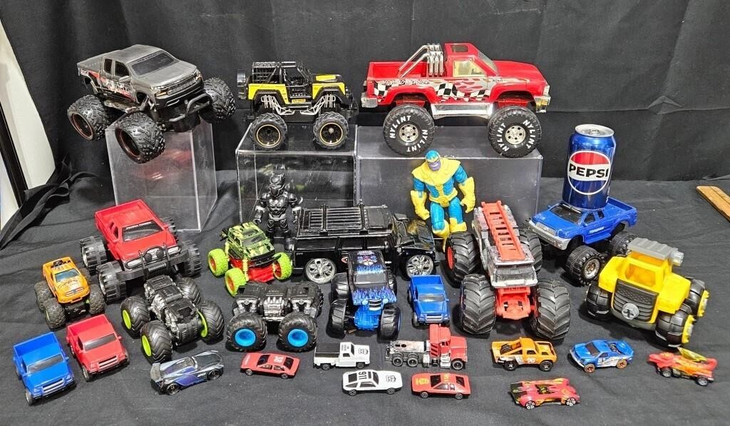 Lot Monster Trucks, Diecast Cars & Trucks