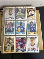 Large Binder of Baseball Cards