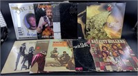 Large lot of records: AC DC Back in Black, Dr. Dre