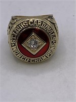 1964 CARDINALS WHITE CHAMPIONSHIP RING