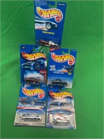 Five early date, hot wheels, collectible cars