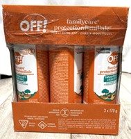 Off! Family Care Insect Repellent 3 Pack