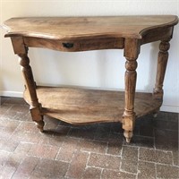 Walnut Hallway Table 45"x30"x19"