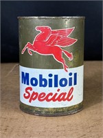 Socony Mobil Oil Special 1 QT Can