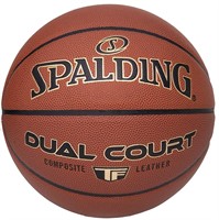Spalding Dual Court Basketball, Size 7