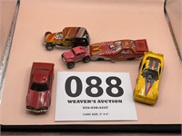 Vintage Starsky and hutch toy car with other