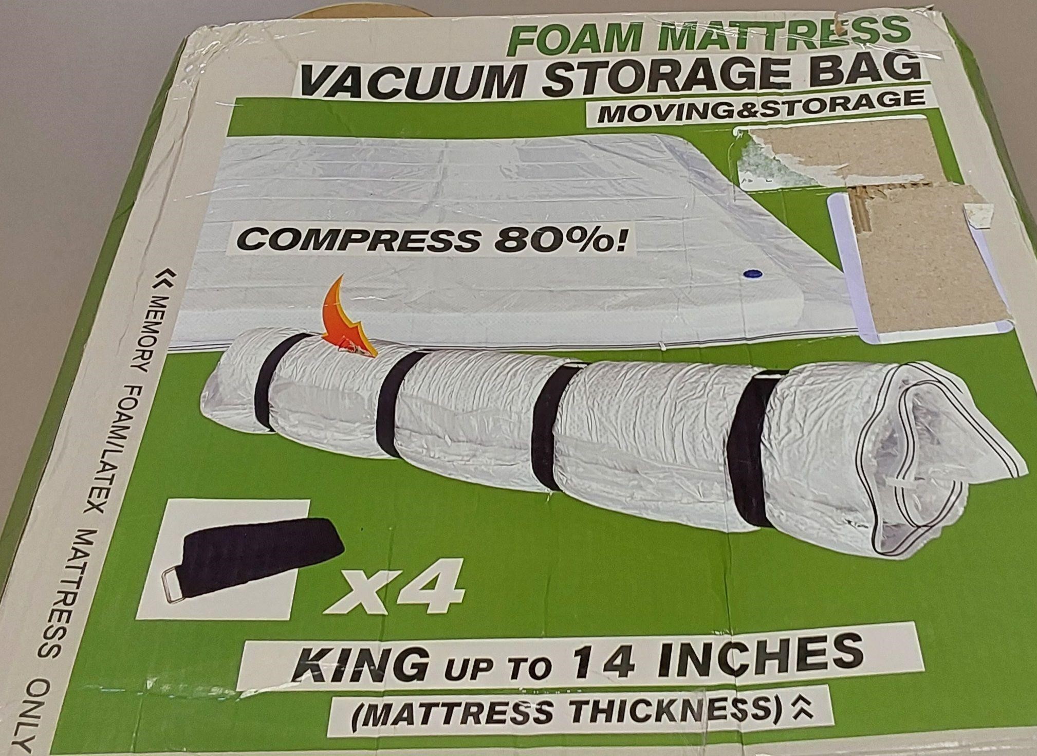 King Mattress Vacuum Bag