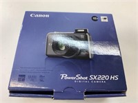 Working Canon Powershot SX220 HS Digital Camera