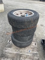 4- Tires w/ Rims 225/60R16