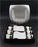 Boxed Royal Classic Coffee Set & Serving Bowl
